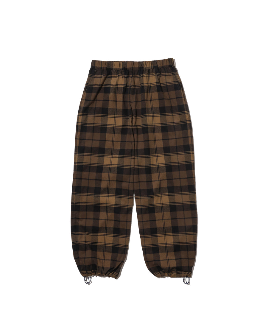 FLANNEL CHECK UTILITY OVER PANTS