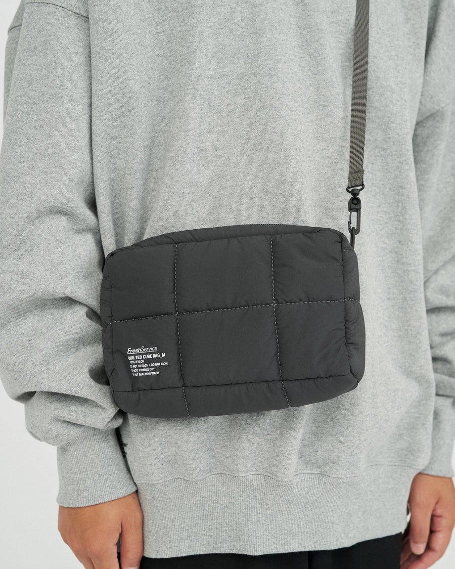 QUILTED CUBE BAG_M