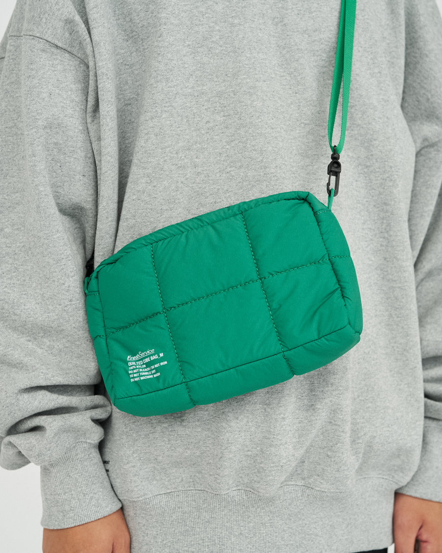 QUILTED CUBE BAG_M