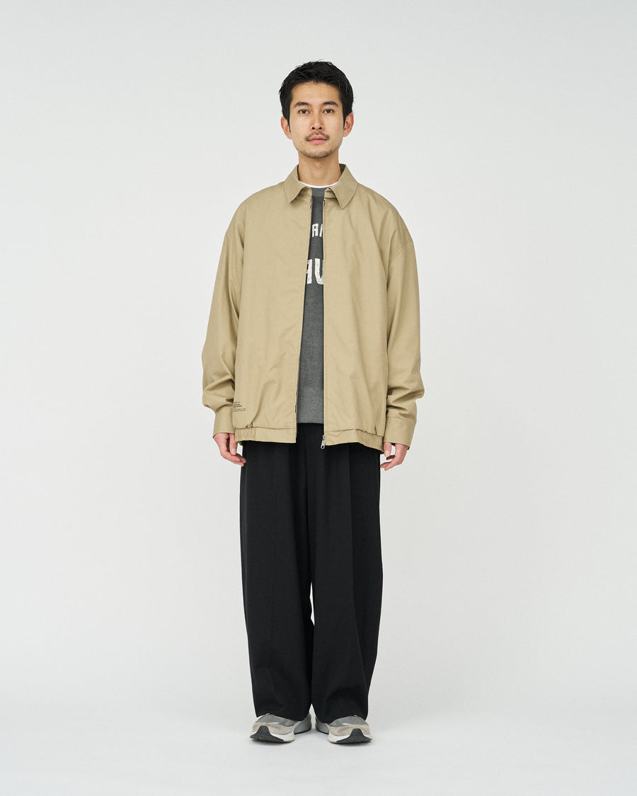 POWDER COTTON SWING TOP BLOUSON