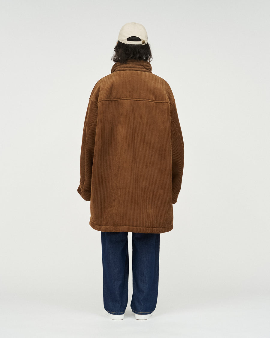 SHERPA CORDUROY DUFFLE COAT