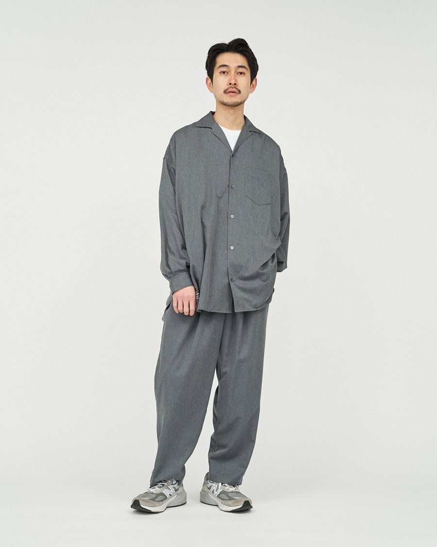 COOLFIBER OPEN COLLAR L/S SHIRT