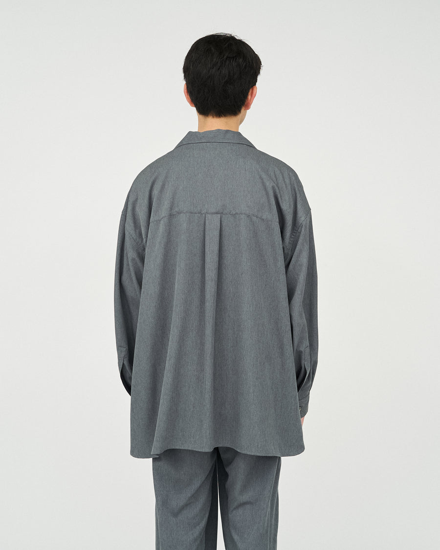 COOLFIBER OPEN COLLAR L/S SHIRT