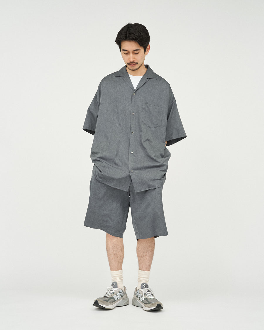 COOLFIBER OPEN COLLAR S/S SHIRT