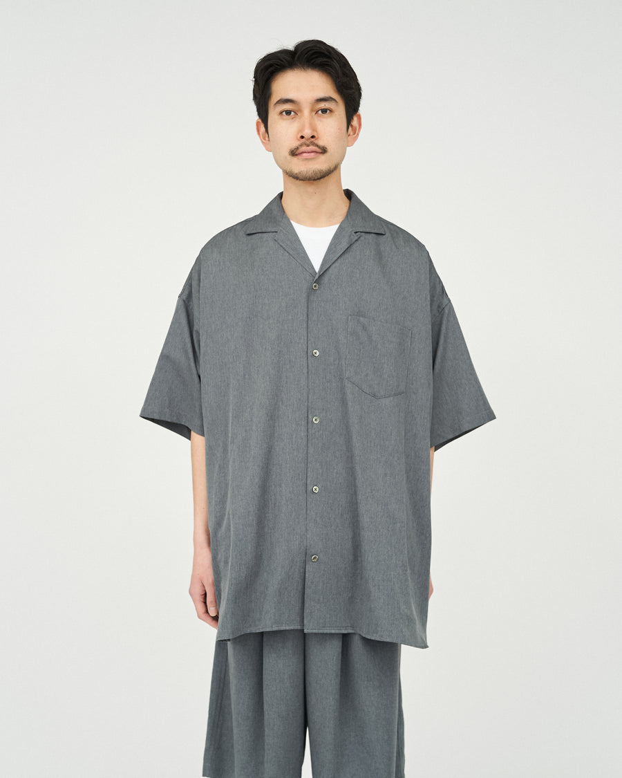 COOLFIBER OPEN COLLAR S/S SHIRT
