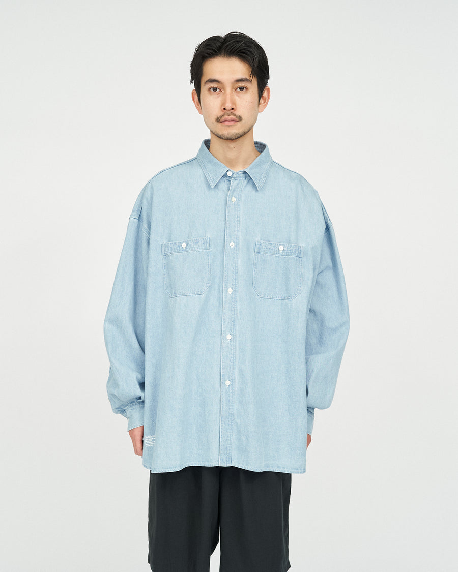 LIGHT DENIM L/S SHIRT
