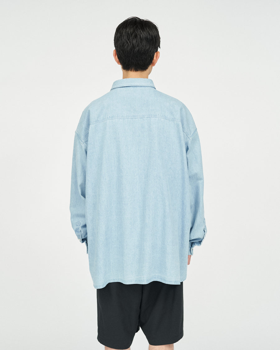 LIGHT DENIM L/S SHIRT