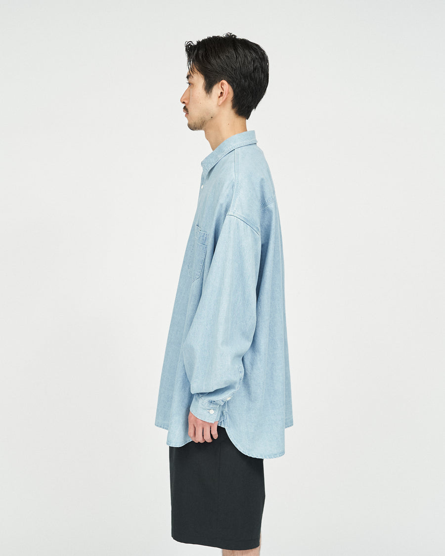 LIGHT DENIM L/S SHIRT