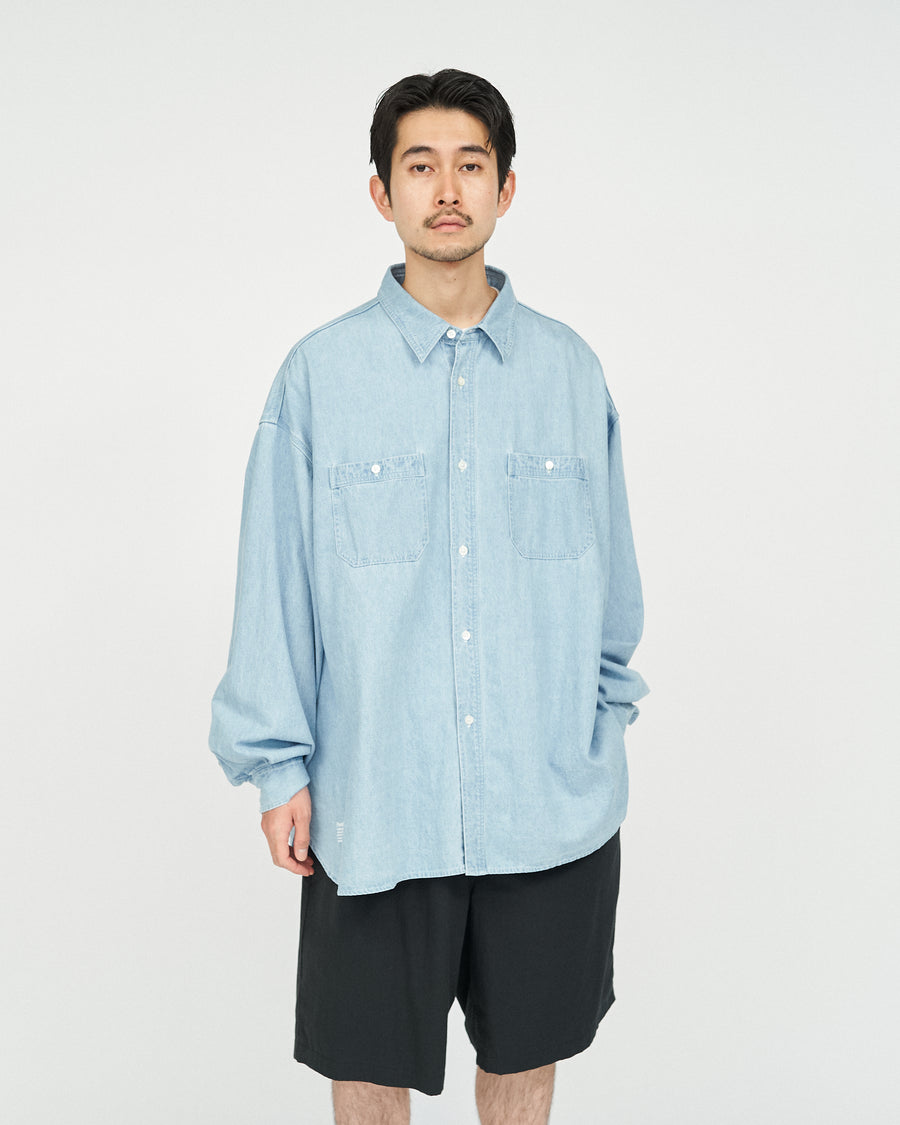 LIGHT DENIM L/S SHIRT