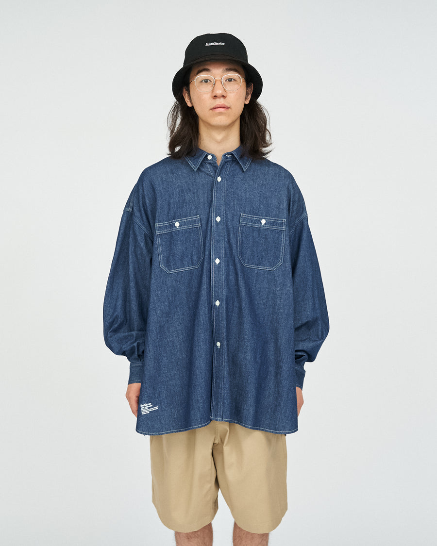 LIGHT DENIM L/S SHIRT