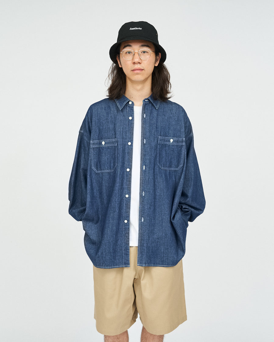 LIGHT DENIM L/S SHIRT