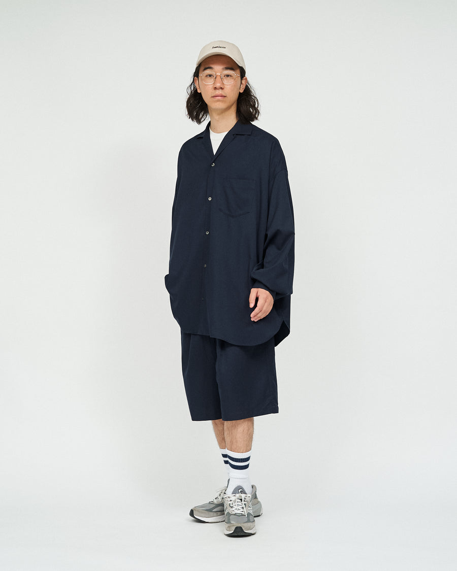 COOLFIBER OPEN COLLAR L/S SHIRT