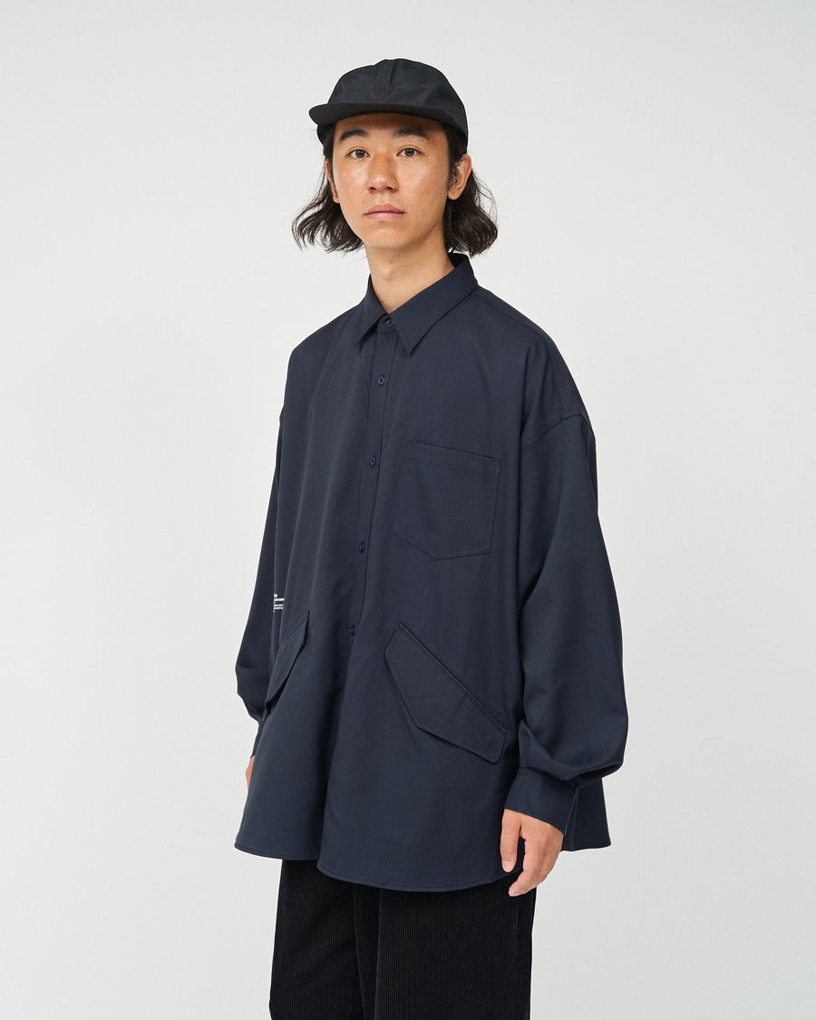 WOOLY TWILL TECH SHIRT