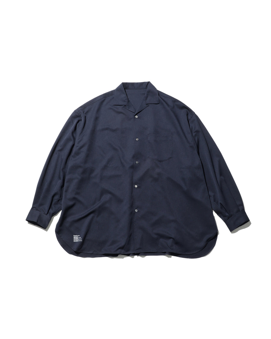 COOLFIBER OPEN COLLAR L/S SHIRT