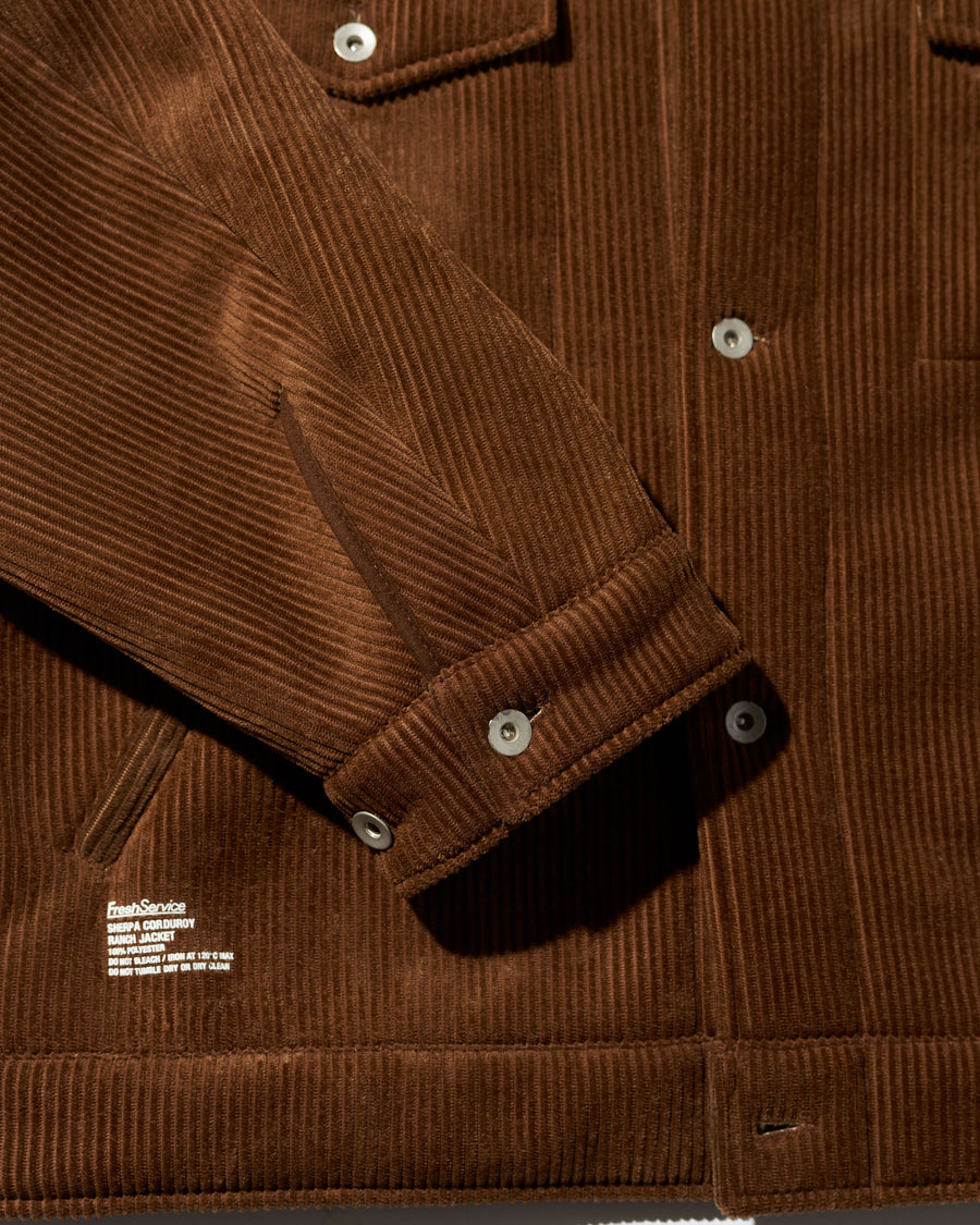 SHERPA CORDUROY RANCH JACKET