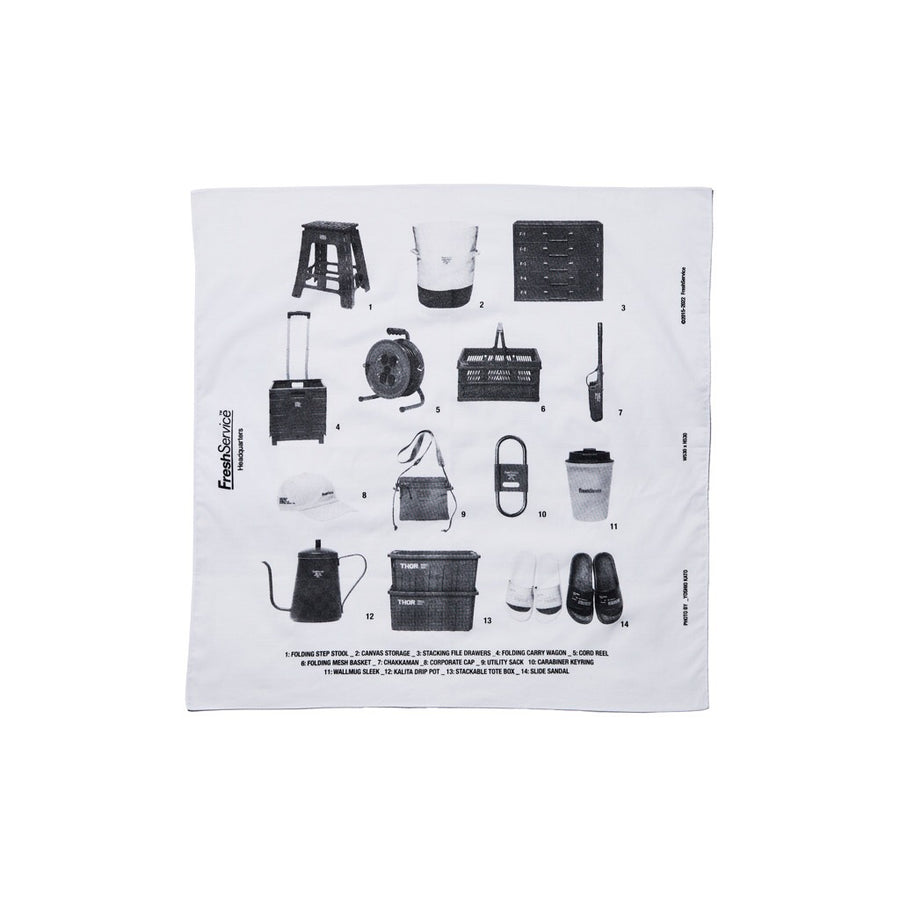 FS PRODUCTS PRINTED BANDANA [LIMITED ITEMS]